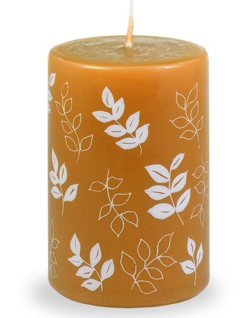 Oranžová svíčka Unipar Pure Beauty, doba hoření 18 h