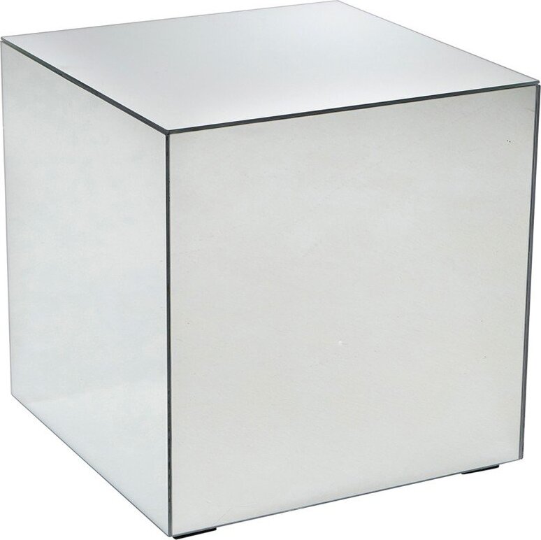 Skleněný odkládací stolek 45,5x45,5 cm Cube – Ellos Home