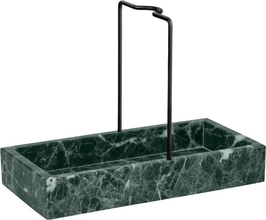 Tmavě zelený kamenný stojan na mycí prostředky Marble – Mette Ditmer Denmark