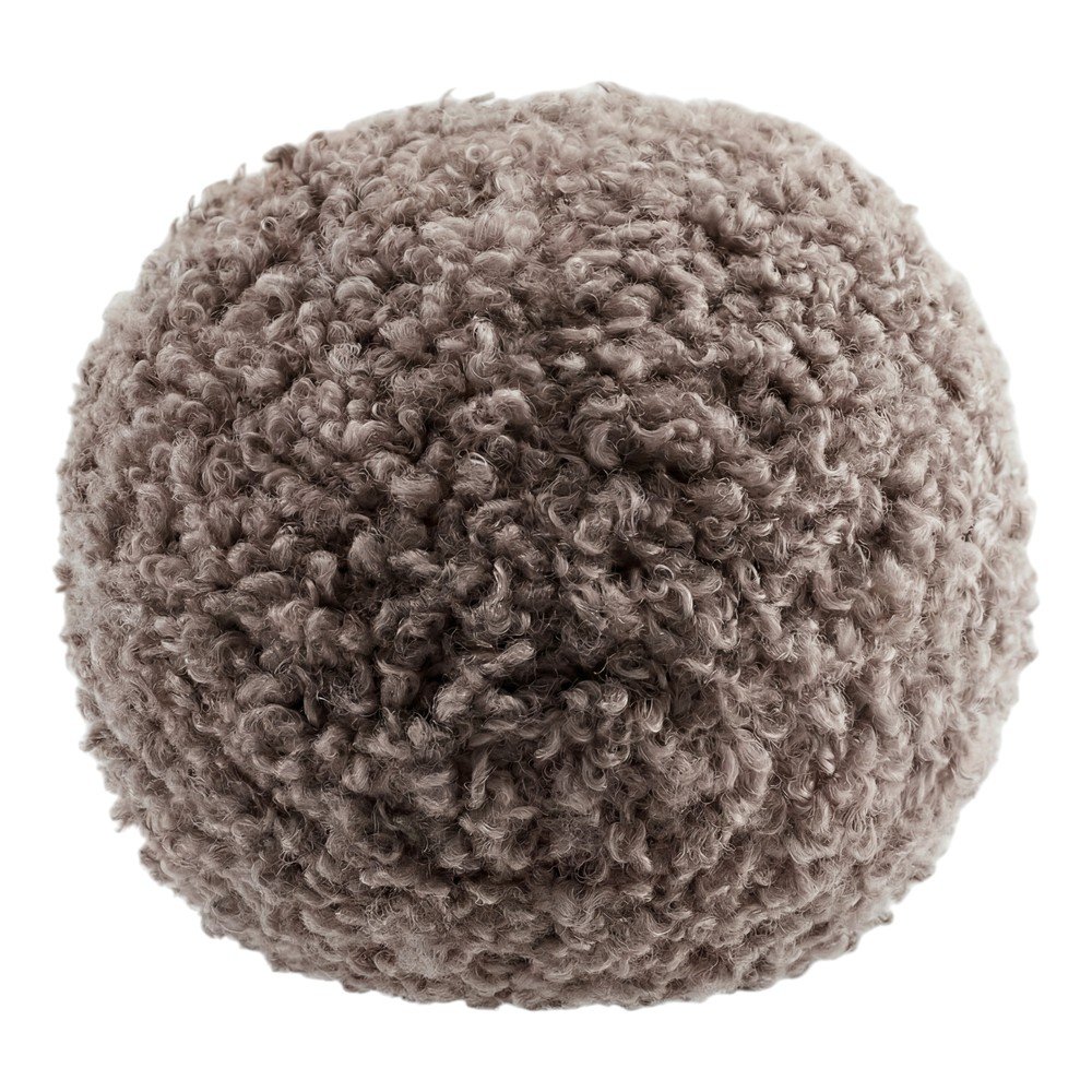 Plyšový dekorační polštář ø 26 cm Teddy – Blomus