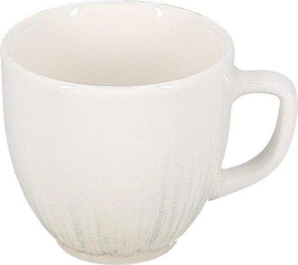 Světle šedý porcelánový šálek na cappuccino 200 ml Nuance – BonBistro