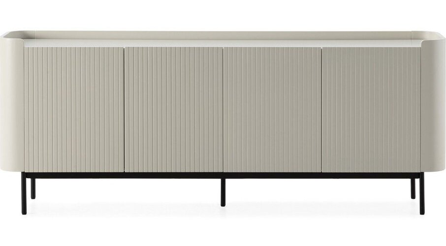 Krémová komoda 200x80x40 cm Willa – MOME