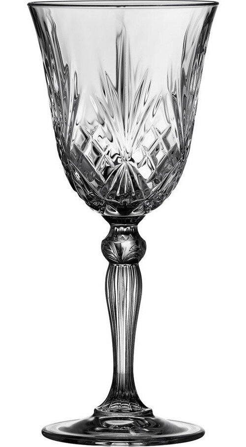 Křišťálové
 skleničky v sadě 4 ks na víno 270 ml Melodia – Lyngby Glas