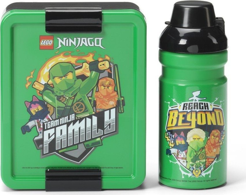 Dětský svačinový box s lahví Ninjago – LEGO®