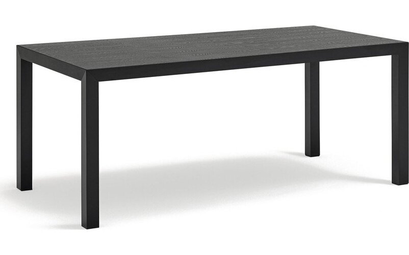 Jídelní stůl s deskou z dubového dřeva 75x180 cm Alma – Teulat