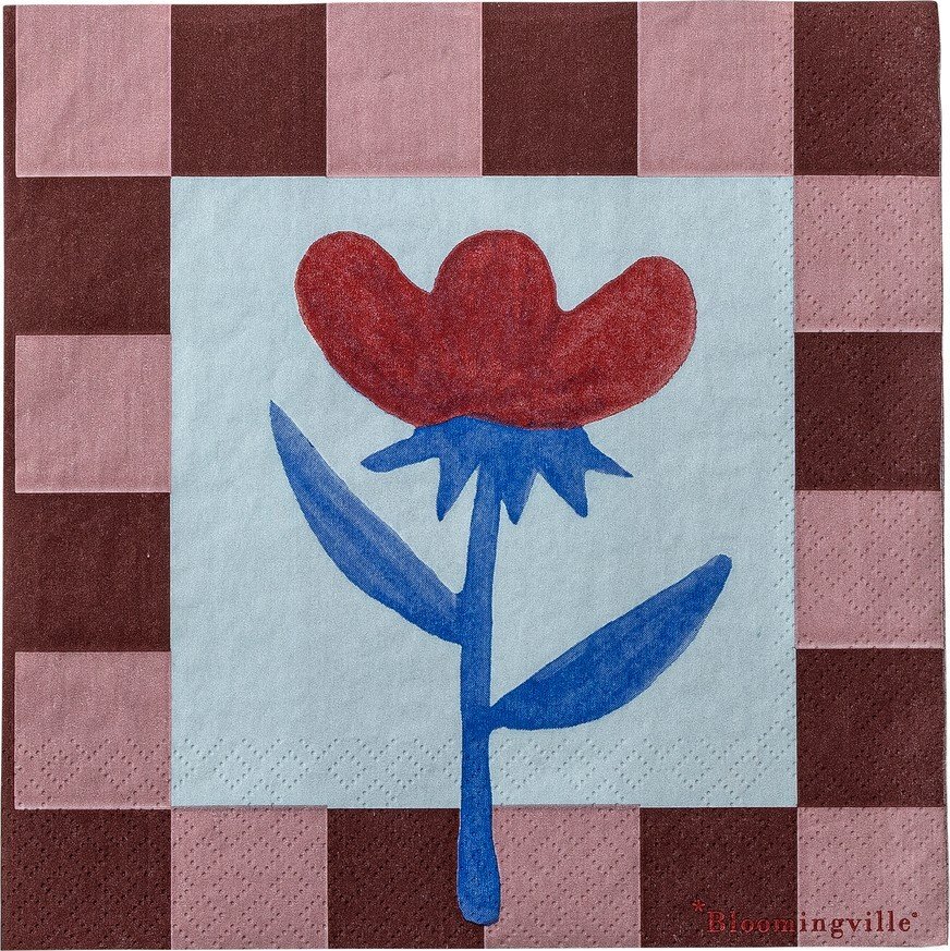 Papírové ubrousky v sadě 20 ks 33x33 cm Vinia – Bloomingville