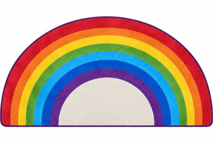 Pratelný dětský koberec 60x120 cm Rainbow – Mila Home