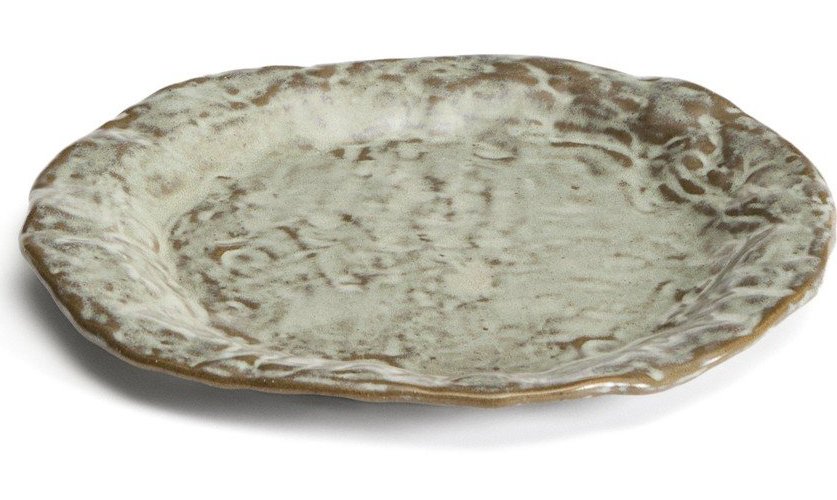 Šedý dezertní keramický talíř ø 21 cm Alenia – Kave Home