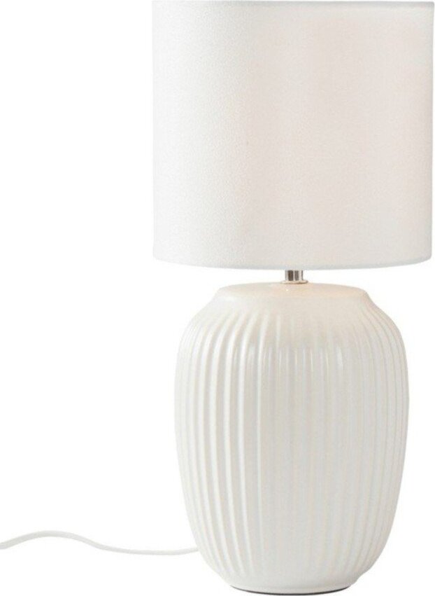 Bílá keramická stolní lampa (výška 41 cm) Karlsson – Jotex