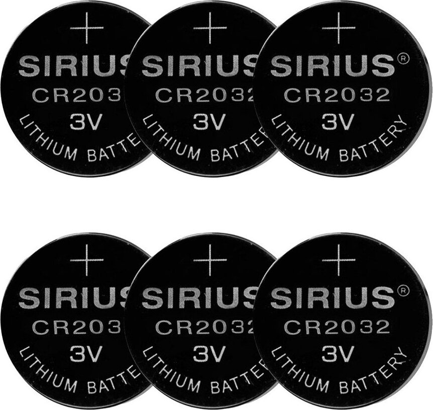 Lithiové baterie 6 ks DecoPower – Sirius