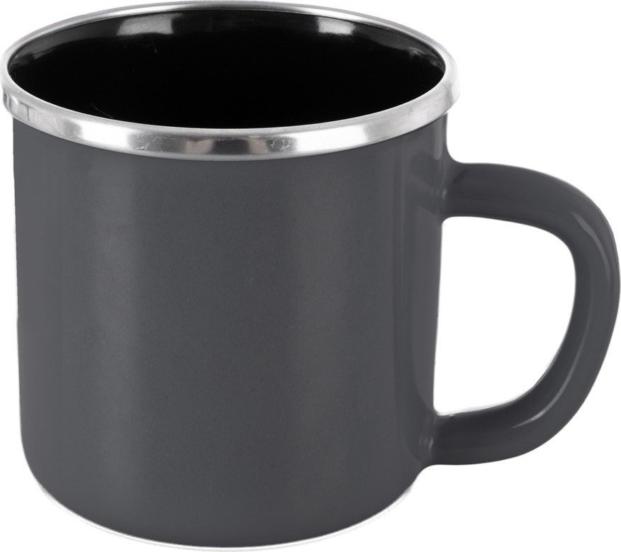 Tmavě šedý hrnek na latte 410 ml – Orion