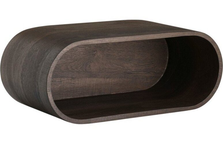 Hnědá police z MDF 60 cm Positano – Ellos Home