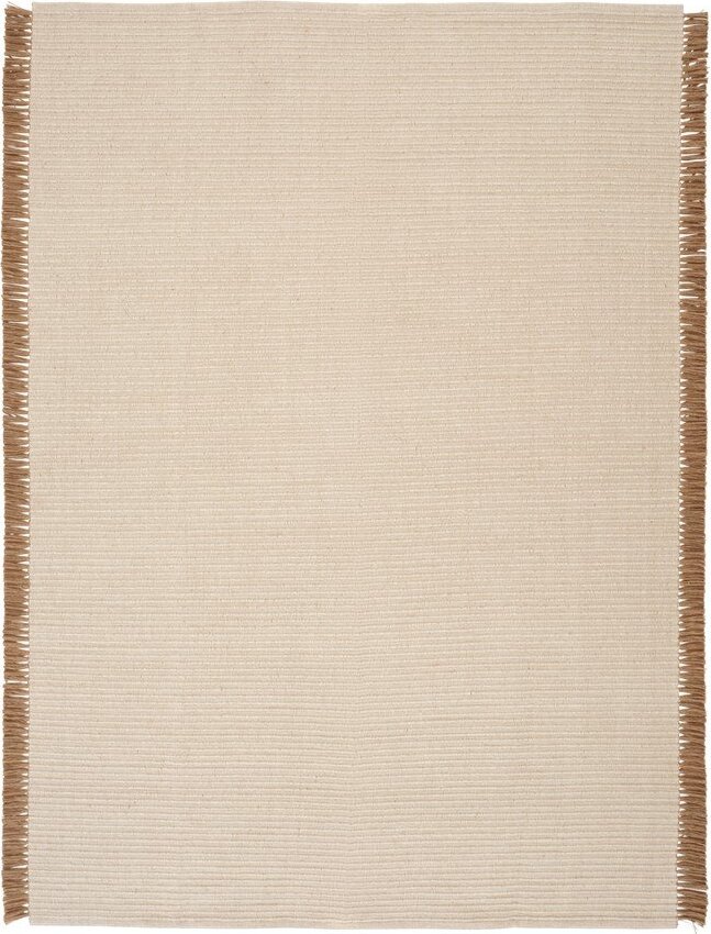 Krémový ručně tkaný koberec s příměsí bavlny 160x230 cm Channa – Jotex