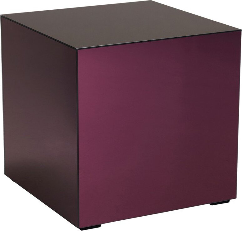 Skleněný odkládací stolek 45,5x45,5 cm Cube – Ellos Home