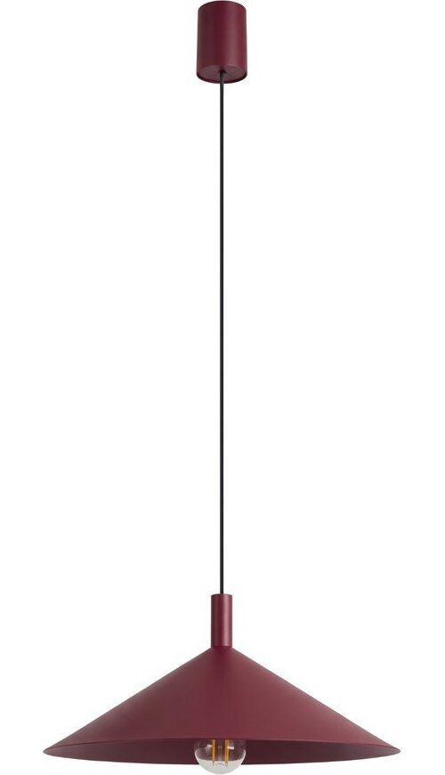 Vínové ocelové závěsné svítidlo ø 40 cm Zylo – Sollux