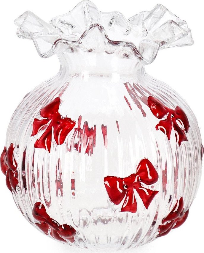 Skleněná váza (výška 20,5 cm) Halynor – Bizzotto