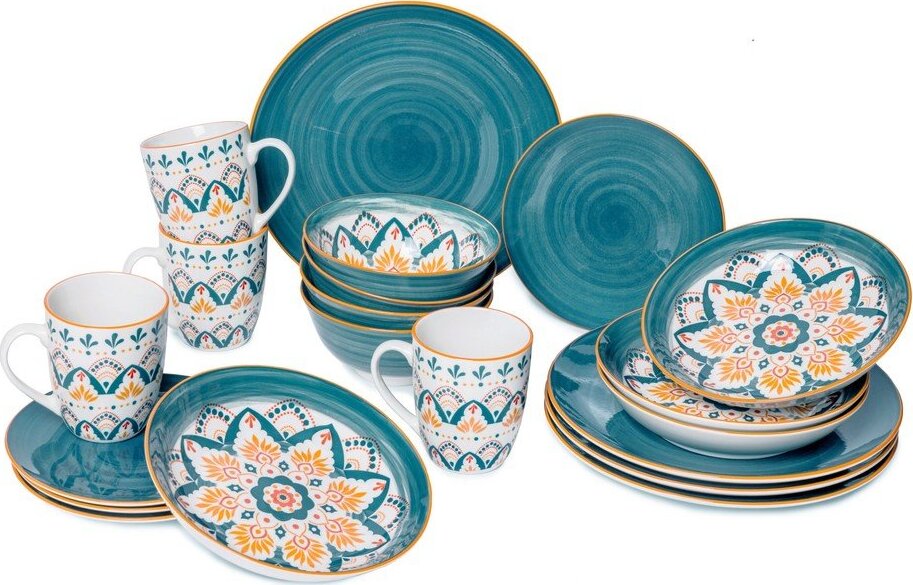 Porcelánové nádobí v sadě 30 kusů Bonami Essentials Hestia