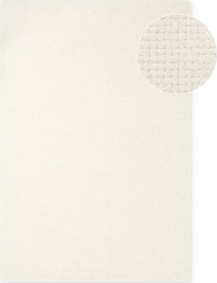 Krémový vlněný koberec 80x150 cm Eloise – Hanse Home