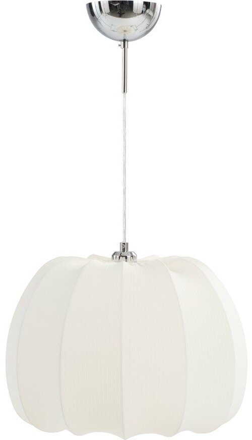 Krémové látkové závěsné svítidlo ø 42 cm Pion – Jotex