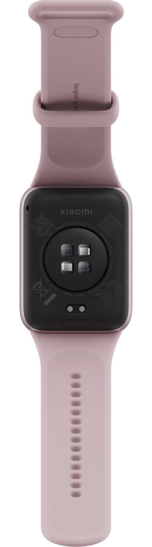 Xiaomi Smart Band 10 Pro – inteligentný náramok s GNSS, Lavender Pink – detail 2