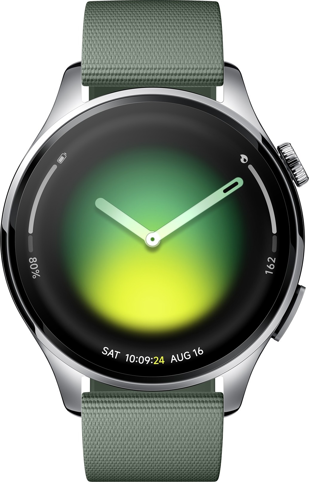 Xiaomi Watch 5 – smart hodinky 47 mm, Juniper Green – detail 1