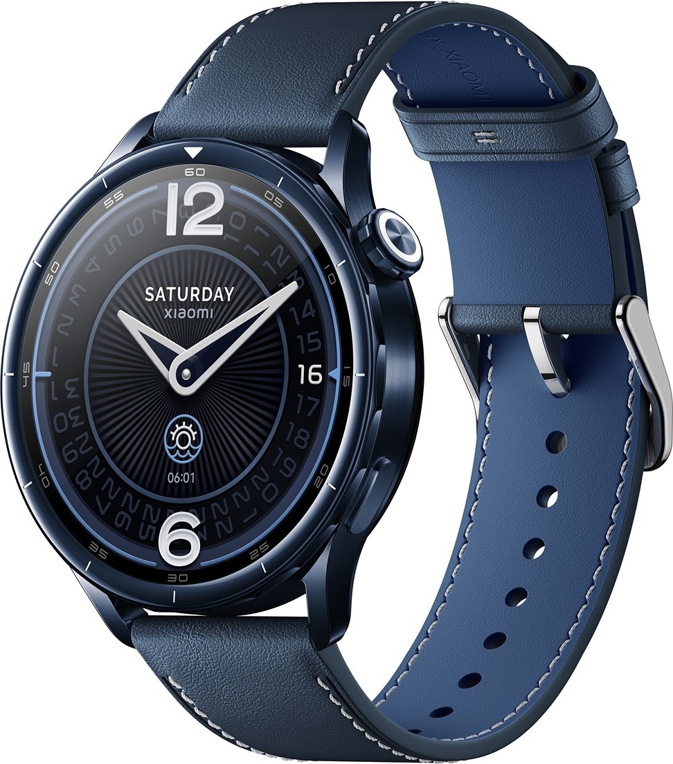 Modré hodinky Xiaomi Watch S5 46 mm Ceramic Blue