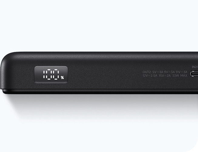 Magnetic Power Bank 10000 with Built-in Stand – pohľad 3