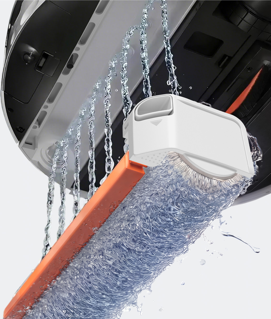 Priebežne oplachovaný valcový mop Xiaomi Robot Vacuum 6