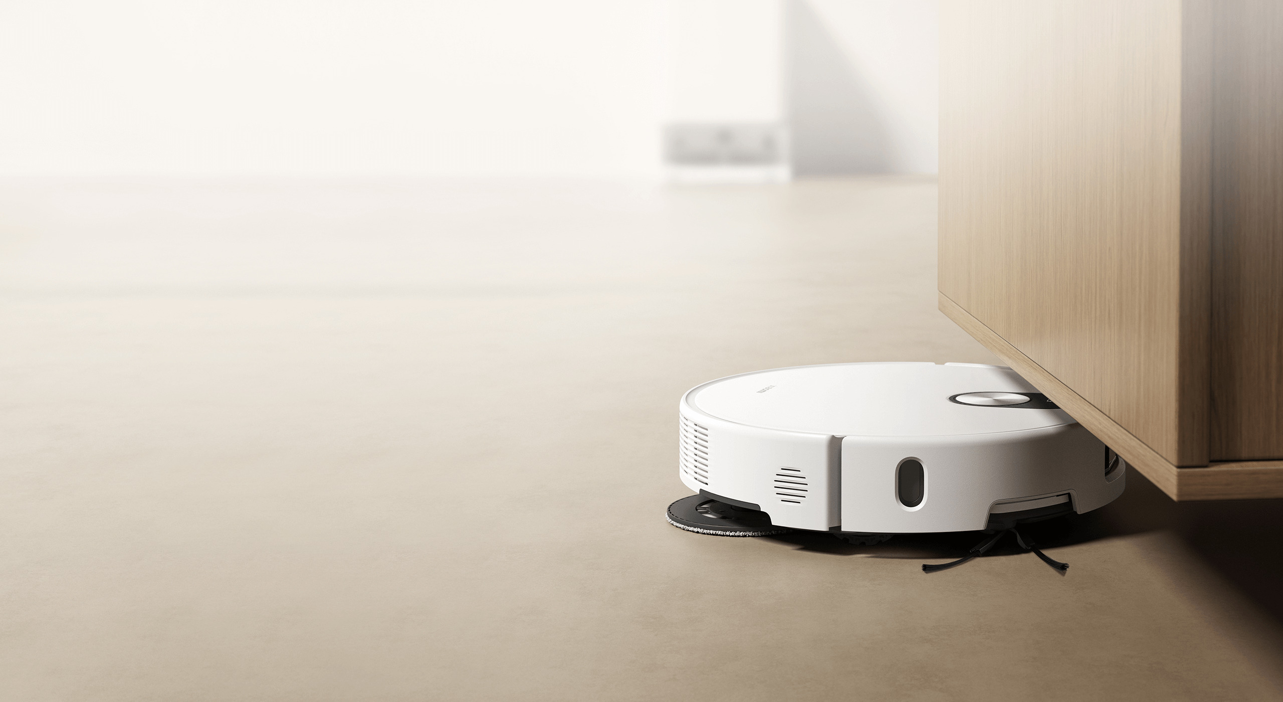 Xiaomi Robot Vacuum 5 čistí pri nízkom nábytku